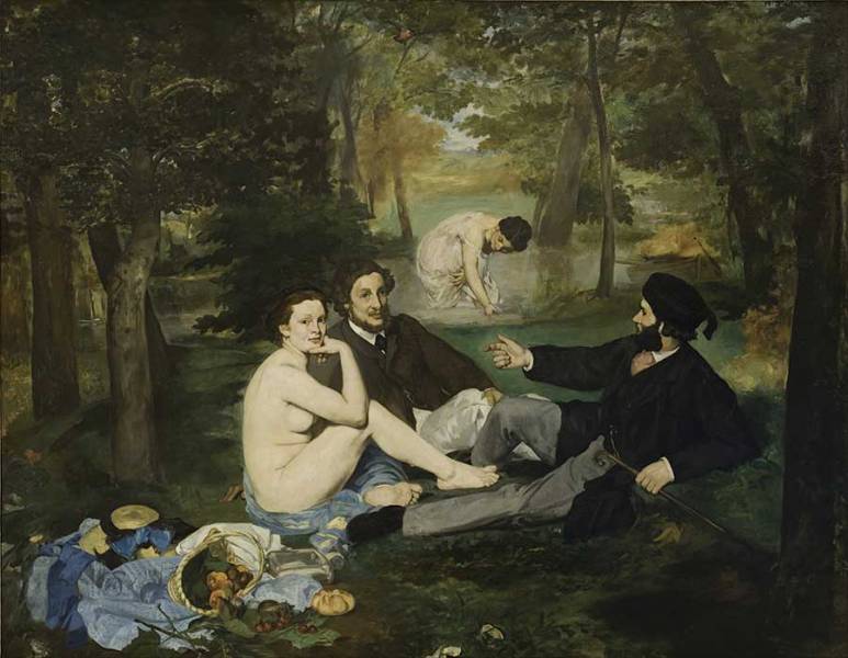 Edouard Manet "Luncheon on the Grass" 