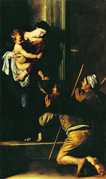 1 Caravaggio Madonna dei Pellegrini RID