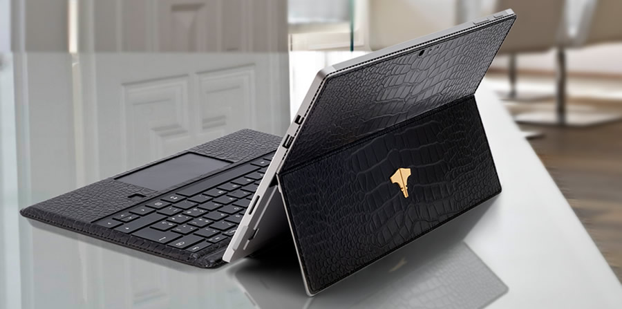 PALAGANO PC & TABLET REAL LEATHER