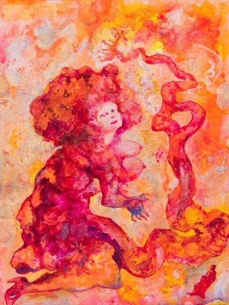 Mostre in corso - Come una fiamma bruciante.