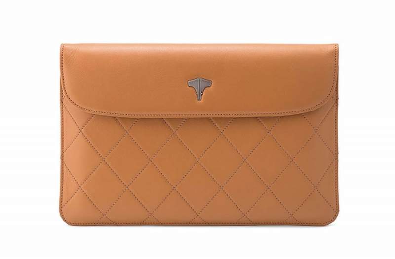 Tablet Bag Real Leather Ocra
