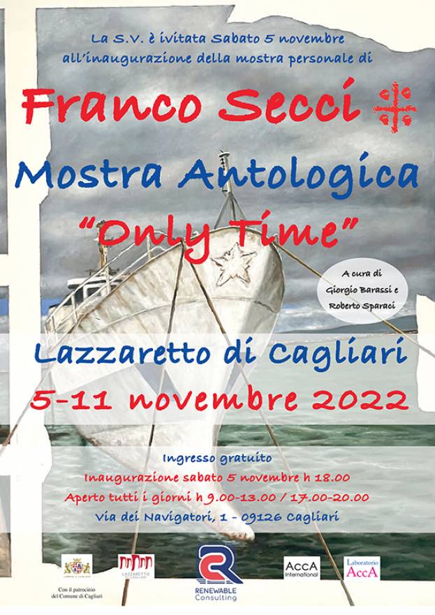 Only Time - Antologica di Franco Secci al Lazzaretto di Cagliari